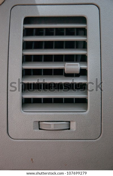 Close-up of car air
vent
