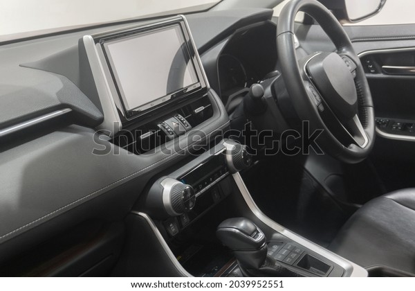 closeup  Car\
navigation and Dashboard .car\
cab