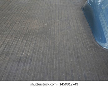 Closeup Of Carpet Floor Mat Truck Texture Background.