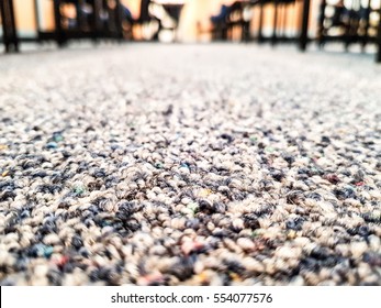 Closeup Of Carpet In Office.