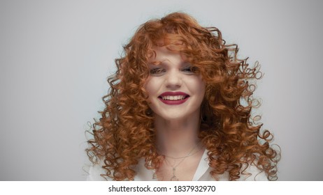 Ginger Curly Hair Images Stock Photos Vectors Shutterstock