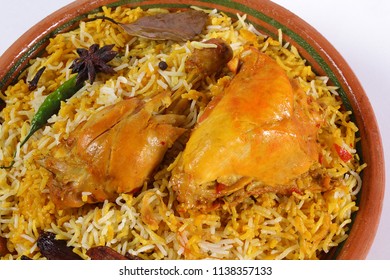 Closeup Chicken Biryani Indian Food Delicious Stock Photo (Edit Now ...