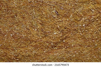 close-up chopped tobacco texture background
