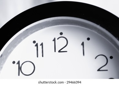  Close-up of clock
