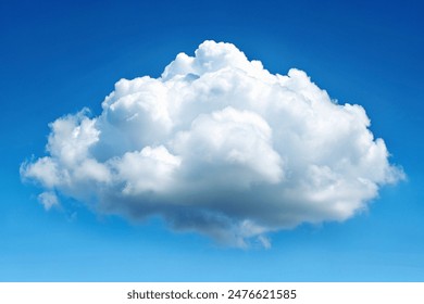 CLoseUp Cloud In Sky Isolated Nature Background Photo Poster Weather Summer  - Powered by Shutterstock