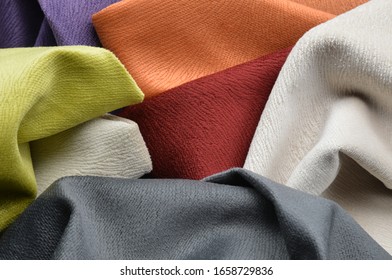 close-up of colorful fabric background - Shutterstock ID 1658729836