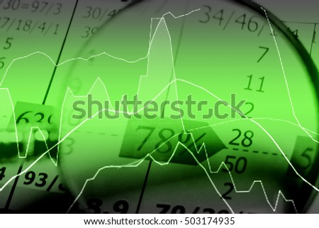 Closeup Computer Monitor Trading Software Forex Stock Photo Edit - 