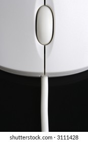Close-up of computer mouse.