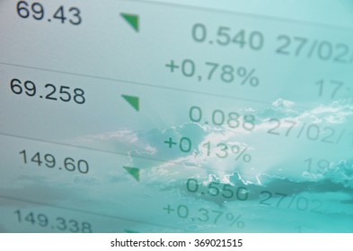 Close-up computer screen with trading platform window. - Powered by Shutterstock - Get 15% off with code: PIKWIZARD15