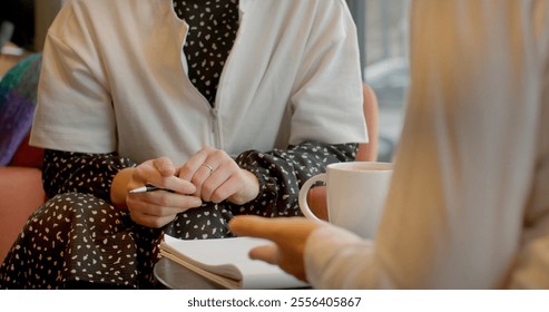 Close-up couple solves relationship problems in public, people lifestyle. Honest conversation is openly discussing issues, concerns. Dialogue of two persons.