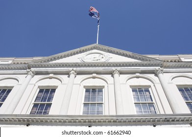 Close-up Of The Courthouse In Charleston, South Carolina