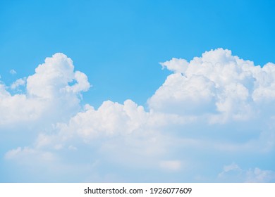 Closeup Of Cumulonimbus Clouds In Summer