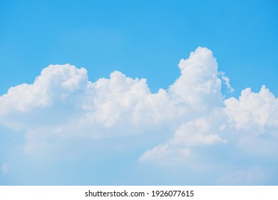 Closeup Of Cumulonimbus Clouds In Summer