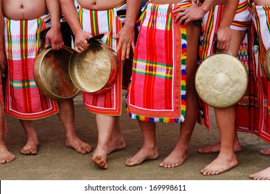 Close-up Of Dancers From The Philippines.