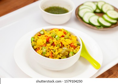 Closeup Delicious Veg Biriyani Indian Pulao Stock Photo 1579104250 ...