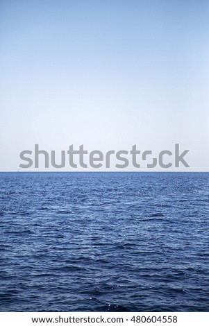 Similar – Hallig Gröde | very calm North Sea