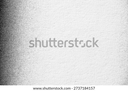 Close-up of a diagonal halftone gradient printed in black on white paper, with soft transitions and visible texture.