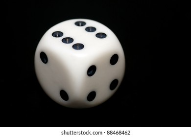 Closeup Dice Black Background Stock Photo 88468462 | Shutterstock