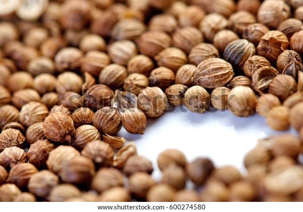 Closeup Died Mustard Seeds Stock Photo (Edit Now) 600274580