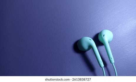 Close-up of Earphone Plug and Wire
