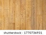 Close-up of engineered oak floorboards. Wood background