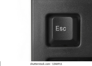 Closeup Of Esc Key