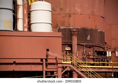 Closeup Factory Building Stock Photo 209010805 | Shutterstock