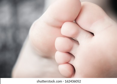 Ticklish Feet In Nylon