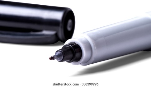 Close-Up Of Flair Felt Tip Pen - Isolated