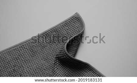 Close-up of foot scraper, selective focus.