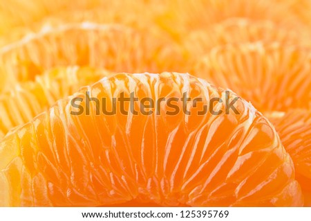 closeup of fresh mandarin background