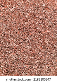 A Closeup Garden Path Rock Pebble Gravel Groundcover Walkway Red Rocks Stone Landscaping