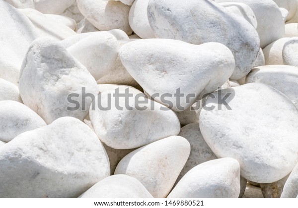 Closeup Gray White Large Stones Background Stock Photo Edit Now