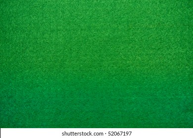 Close-up Of Green Poker Table Felt Background