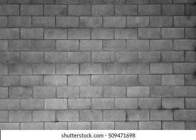 Closeup Grey Block Wall Stock Photo 1300778614 