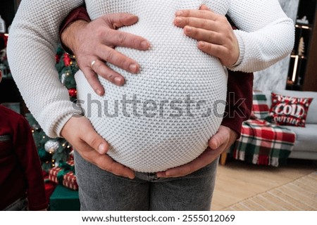 Similar – Image, Stock Photo couple christmas Lifestyle