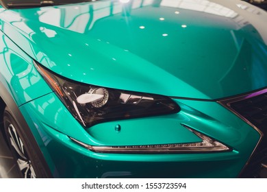 turquoise car images stock photos vectors shutterstock https www shutterstock com image photo closeup headlights car turquoise body close 1553723594