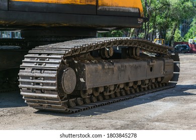 Closeup Heavy Duty Tractor Track Military Stock Photo 1803845278 ...