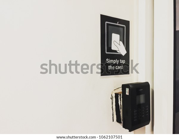 Closeup Hotel Room Door Electronic Card Stock Photo Edit Now