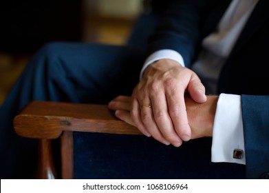 close-up human hands