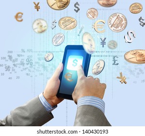 Close-up image of male hands holding tablet pc - Powered by Shutterstock