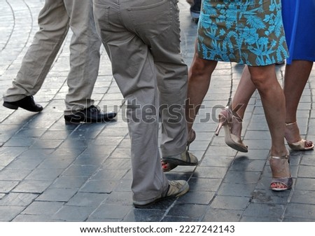 Similar – Image, Stock Photo three legs Footwear Bag