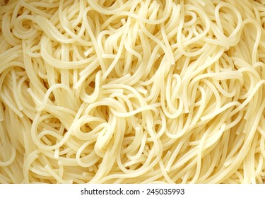 close-up image of spaghetti