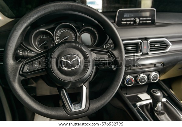 Closeup Interior Luxury Car Mazda Cx5 Stock Photo Edit Now