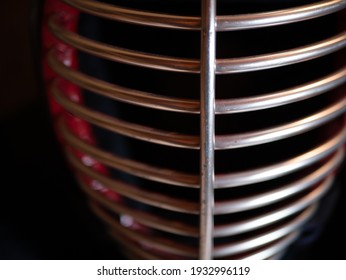 Close-up Of A Kendo Men