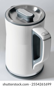 Close-up of a kettle in the kitchen.