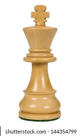 Close-up Of A King Chess Piece