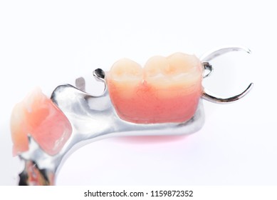 Dentures On White Background Stock Photo 733830700 | Shutterstock