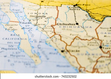 Map Of Sonora Mexico Sonora Mexico Images, Stock Photos & Vectors | Shutterstock