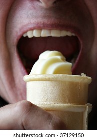 Old Man Eating Ice Cream Images Stock Photos Vectors Shutterstock